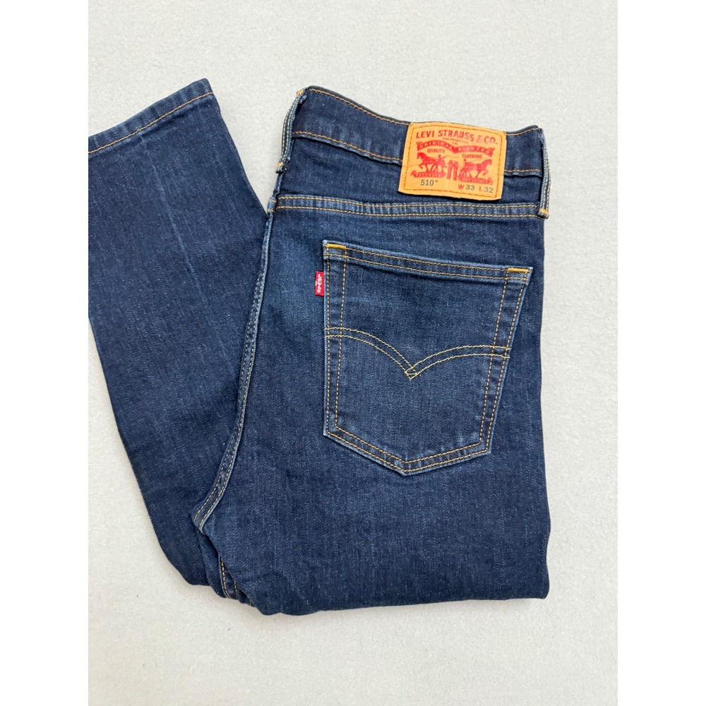 Levi's Premium 501 S Skinny Jeans Distressed Black Gray Big E Cotton 29x28